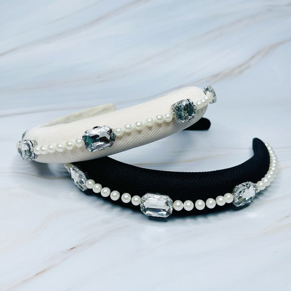 Pearls And Jewels Headband
