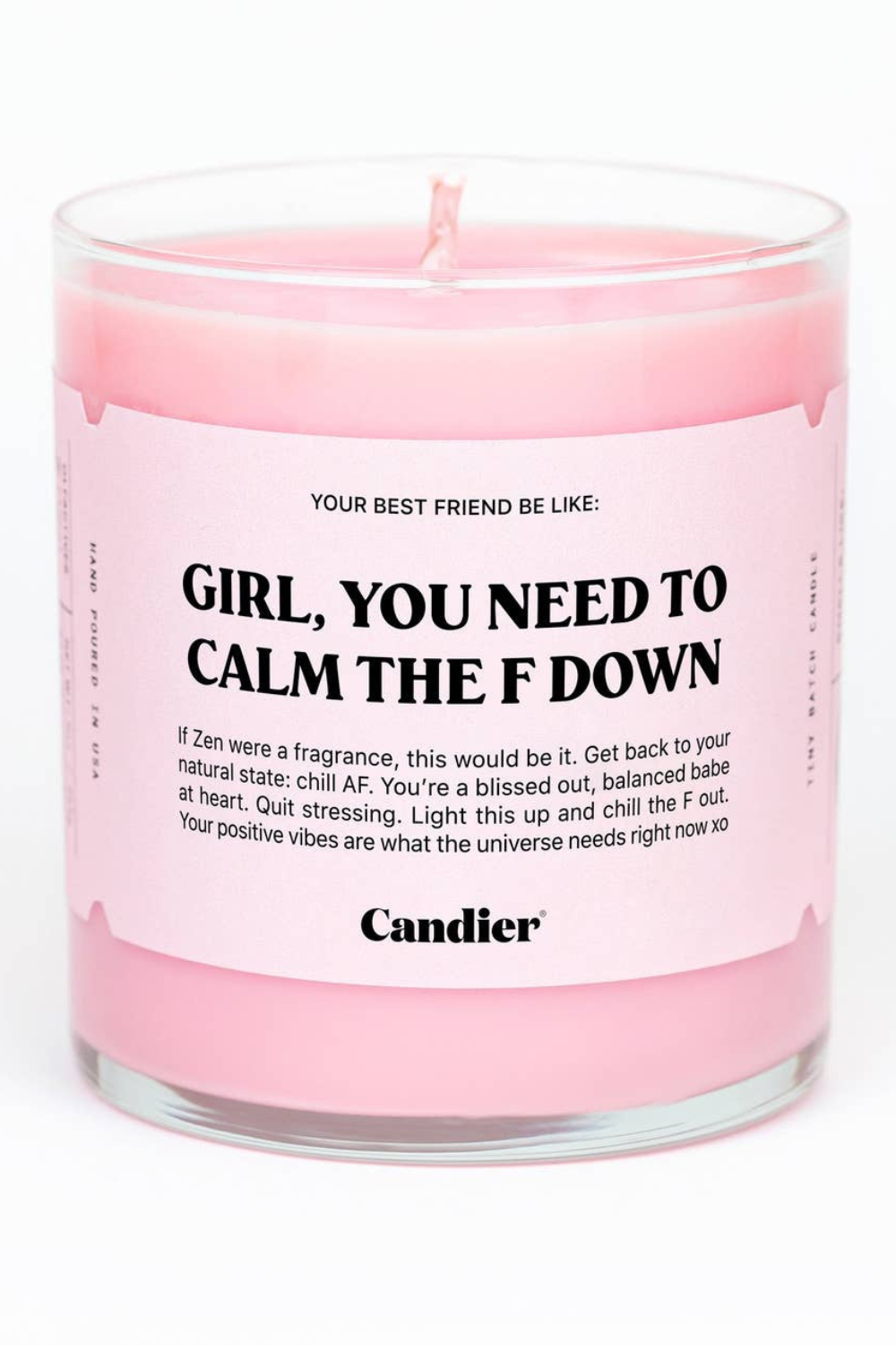 Calm Down Candle by Candier