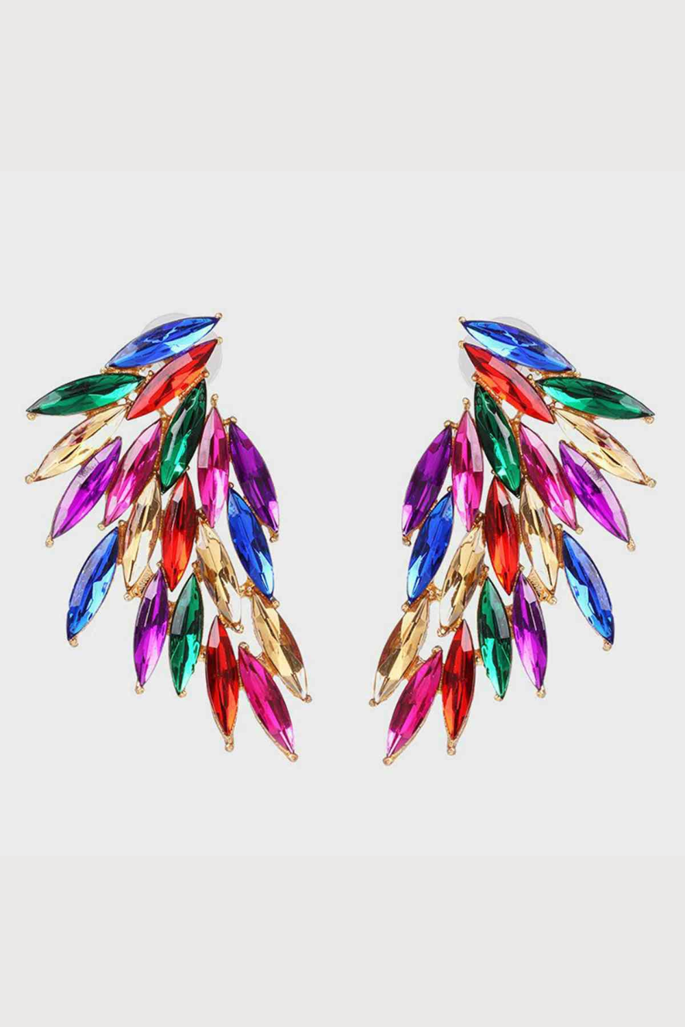 Rainbow Angel Earrings