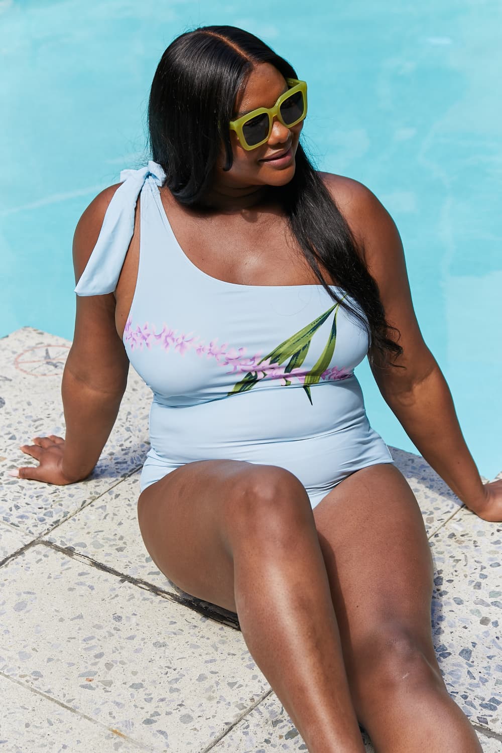 Vacay Mode One Shoulder Swimsuit