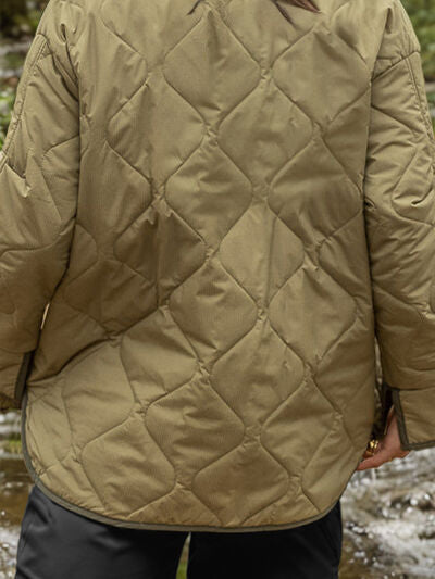 Button Bliss Pocketed Jacket