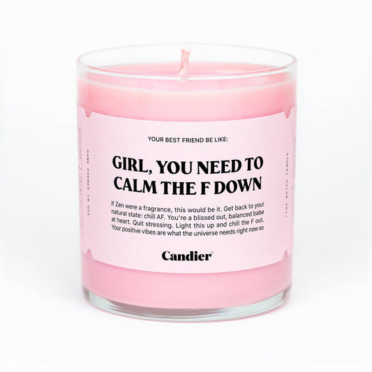 Calm Down Candle by Candier - Online Boutique Clothing