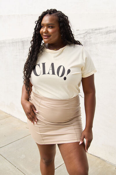 CIAO Round Neck T-Shirt